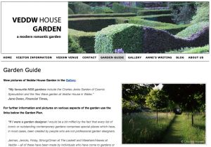 Veddw House Garden